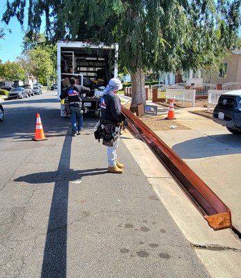 copper gutters installation - this is a copper job copper gutters installation - this is a copper job