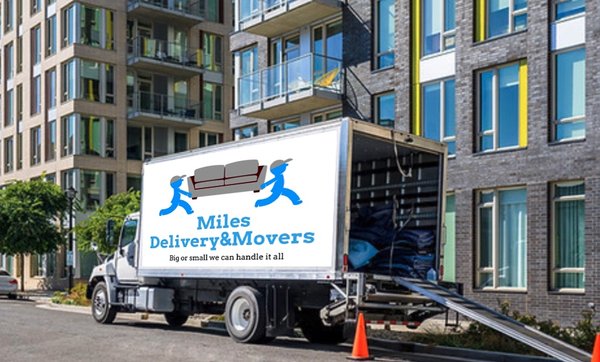 commercial moving and Office Move - Whether you're moving to a new home, office, or sending a large item across town, Miles Delivery & Movers has your back!
