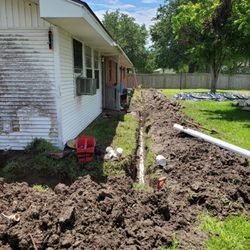 new drainage - Tunnel under home to do new drainage for customer