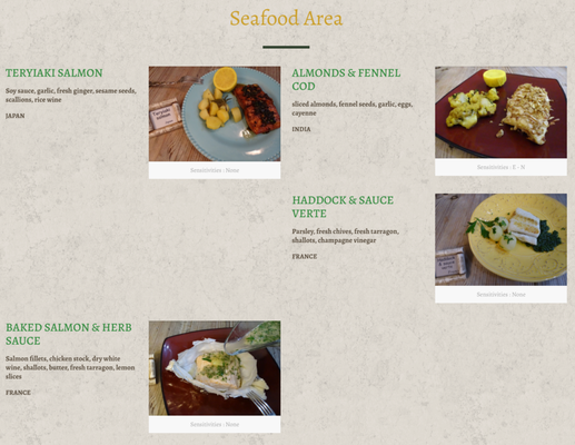 Seafood - Seafood Selections