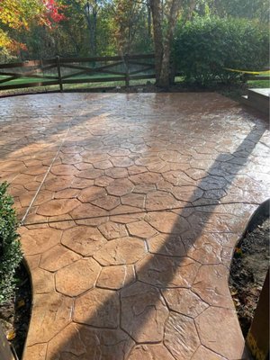 Stamp Concrete - When it’s time to pick a finished surface for your driveway, floor slabs, sidewalk, garage floor or pool deck, it’s likely that you want a product that is aesthetically pleasing, durable and cost-effective. Stamped concrete is an ever-growing popular choice due to the fact that it can be made to mimic higher end materials such as brick and stone pavers at a fraction of those products’ cost. Find out more by consulting with one of our experts! Stamp Concrete - When it’s time to pick a finished surface for your driveway, floor slabs, sidewalk, garage floor or pool deck, it’s likely that you want a product that is aesthetically pleasing, durable and cost-effective. Stamped concrete is an ever-growing popular choice due to the fact that it can be made to mimic higher end materials such as brick and stone pavers at a fraction of those products’ cost. Find out more by consulting with one of our experts!