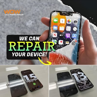 Our Services - WOW Cell Phone Repair is your one stop shop for all your tech repair needs. Our Services - WOW Cell Phone Repair is your one stop shop for all your tech repair needs.