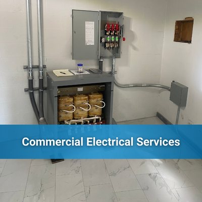 Commercial Electrical Services - This portfolio highlights commercial electrical projects including power distribution systems, transformers, disconnects, conduit runs, and service equipment. Each project emphasizes code compliance, organized installations, and reliable electrical infrastructure designed to support commercial operations safely and efficiently. Commercial Electrical Services - This portfolio highlights commercial electrical projects including power distribution systems, transformers, disconnects, conduit runs, and service equipment. Each project emphasizes code compliance, organized installations, and reliable electrical infrastructure designed to support commercial operations safely and efficiently.