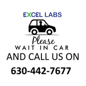 Call us when you are here and someone will come up to your car.