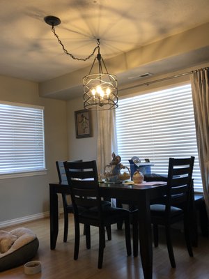 Lighting Upgrades - These lighting fixtures were upgraded to improve both the look & energy rating. Lighting Upgrades - These lighting fixtures were upgraded to improve both the look & energy rating.