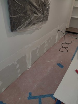 Basement Remodel - This remodel was for a lower level space where kids play. The space was water damaged so we repaired the walls, including bolstering studs, and repainted. Space feels new, and refreshed. Basement Remodel - This remodel was for a lower level space where kids play. The space was water damaged so we repaired the walls, including bolstering studs, and repainted. Space feels new, and refreshed.