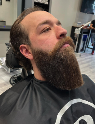 Beard Care - Beard Trim $25
Using our clippers and scissors to your request while recommending styles will suite you best.

Beard Detailing
$40
Trimming and shaping down the beard using straight blades to shave the edges.

We offer a multitude of other services, don't hesitate to ask!