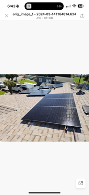 Assisted living solar project - This is an assisted living for a friend of mine where I put Solar originally on his house and he wanted to add it to his businesses. We were able to give them a 10 KW system with three batteries and lock in a lower rate and lower payment and saving $300 per month. Assisted living solar project - This is an assisted living for a friend of mine where I put Solar originally on his house and he wanted to add it to his businesses. We were able to give them a 10 KW system with three batteries and lock in a lower rate and lower payment and saving $300 per month.