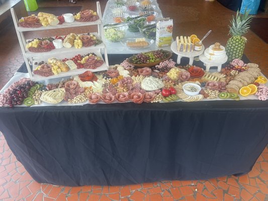 Grazing Table - Gorgeous grazing table for a corporate event Grazing Table - Gorgeous grazing table for a corporate event