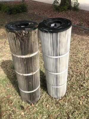 Filter Cleanings - Regular Filter Cleanings are ESSENTIAL to a healthy pool! Just take a look at the pics and see for yourself! Filter Cleanings - Regular Filter Cleanings are ESSENTIAL to a healthy pool! Just take a look at the pics and see for yourself!