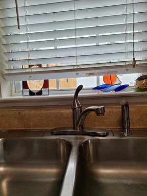 Faucet Replacement - This initiative was undertaken to enhance the aesthetic appeal and modernize the overall appearance of the customer's kitchen