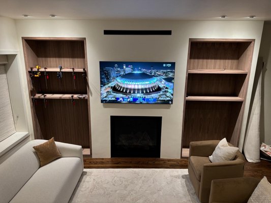 Drywall finishing and Painting 2024 - This was a custom drywall finishing and painting job from 2024. Drywall finishing and Painting 2024 - This was a custom drywall finishing and painting job from 2024.