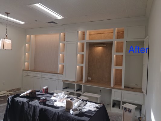 Before & After – Under-Cabinet Lighting Installation. - Before & After – Under-Cabinet Lighting Installation. Before & After – Under-Cabinet Lighting Installation. - Before & After – Under-Cabinet Lighting Installation.