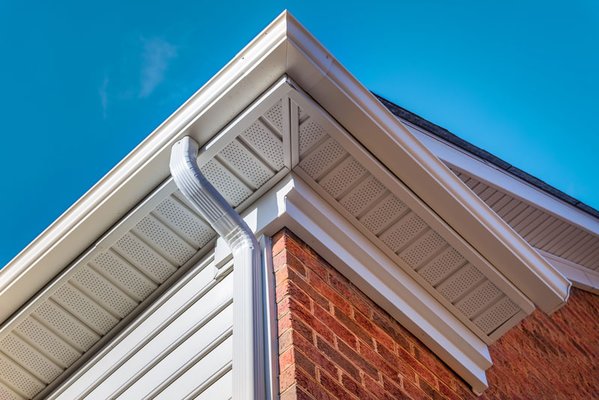 Gutters and Gutter Guards - Your gutters protect your home from costly water damage by funneling away rain and debris. That is, when they work properly. But sectional gutters can clog, and when they do they’re a hassle to clean. If you’re looking for an upgrade, consider seamless gutters expertly installed by a Home Genius Exteriors team. Built from one long piece of galvanized aluminum, seamless gutters are far less likely to leak and trap muck. And you can take your gutter protection a step further with a micro-mesh gutter guard, which allows rainwater to pass through while trapping even the smallest bits of debris. Gutters and Gutter Guards - Your gutters protect your home from costly water damage by funneling away rain and debris. That is, when they work properly. But sectional gutters can clog, and when they do they’re a hassle to clean. If you’re looking for an upgrade, consider seamless gutters expertly installed by a Home Genius Exteriors team. Built from one long piece of galvanized aluminum, seamless gutters are far less likely to leak and trap muck. And you can take your gutter protection a step further with a micro-mesh gutter guard, which allows rainwater to pass through while trapping even the smallest bits of debris.