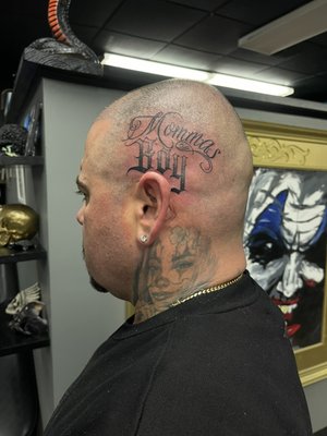 Lettering Tattoos done by Esteban - Lettering Tattoos done by Esteban