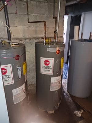 Water heater installation - This water heater install was done last week I do atleast 1 or 2 of them a week Water heater installation - This water heater install was done last week I do atleast 1 or 2 of them a week