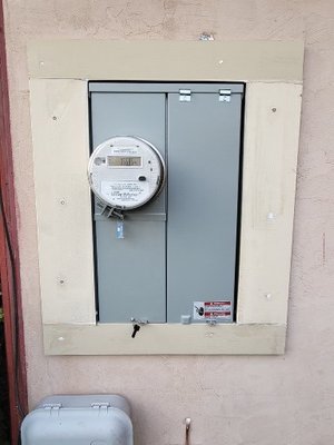 Main Service Panel/E.V. Charging Units - Low Rates Electric currently has the lowest rates on Main Service Panel Replacements/Upgrades. We only use top of the line Eaton or Square D panels and breakers. For a limited time get a Level 2 E.V. charging station and or Nema 14-50 charging receptacle installed for free with any Main Service Panel Replacement/Upgrade. (Within ten feet of the panel) Main Service Panel/E.V. Charging Units - Low Rates Electric currently has the lowest rates on Main Service Panel Replacements/Upgrades. We only use top of the line Eaton or Square D panels and breakers. For a limited time get a Level 2 E.V. charging station and or Nema 14-50 charging receptacle installed for free with any Main Service Panel Replacement/Upgrade. (Within ten feet of the panel)