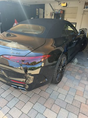 Got contacted by a customer that had flat tire on this beautiful black Mercedes-Benz top-of-the-line car - So I was asked to come and check this vehicle out and inspected to see whether or not it would be fixable? Customer had mentioned she had gone to a tire place and was asked to replace the whole tire because it was damaged. They wanted to charge a $350+ for the tire plus labor of course so when I got there took the tire off inspected it found the Corporate fixed it Got contacted by a customer that had flat tire on this beautiful black Mercedes-Benz top-of-the-line car - So I was asked to come and check this vehicle out and inspected to see whether or not it would be fixable? Customer had mentioned she had gone to a tire place and was asked to replace the whole tire because it was damaged. They wanted to charge a $350+ for the tire plus labor of course so when I got there took the tire off inspected it found the Corporate fixed it
