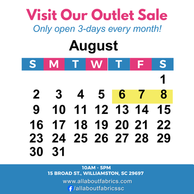 2026 August Warehouse Outlet Sale - Our Warehouse Store is back Aug. 6–8 from 10 AM–5 PM! Halloween has arrived! Get ready for spooky season with Halloween crafts starting at just $1, festive decorations, fall flowers, and a special Alice in Wonderland area filled with whimsical finds. We’re also offering two-pack Standard/Queen bed pillows for only $10 and two-pack King pillows for $15.

Educators and homeschool families can still save 25% on eligible school and art supplies marked with pink stickers or code 999. Please bring a school ID or homeschool paperwork to receive the discount. Visit our Warehouse Store Aug. 6–8 from 10 AM–5 PM to shop these seasonal specials while supplies last.