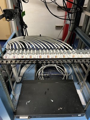 Camera Installation - CAT6 terminations for CCTV project Camera Installation - CAT6 terminations for CCTV project