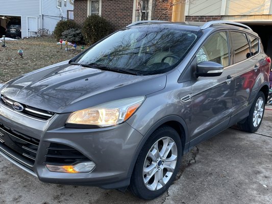 Interior and exterior clean - Ford escape detail