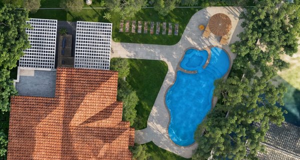 Latham Cancun deluxe - Project Spotlight: Cancun Deluxe Pool ✨

We’re excited to share the 3D design for our customer’s Cancun Deluxe fiberglass pool. This project is currently in the permitting stage with the city, and we look forward to finalizing construction in September/October.

The Cancun Deluxe offers a perfect mix of style and functionality, with plenty of space for swimming, relaxing, and creating memories. Stay tuned — we can’t wait to bring this backyard dream to life!
