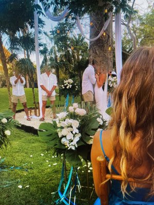 Destination Wedding for over 70 Guests to Riviera Maya, Mexico - Putting together a wedding for this young couple was great. A firefighter and a nurse they give so much back to the community and were the nicest people to work with.
All of the guests were coming from different areas and many wanted to use flight credits, and others had me handle their air.
We secured a wonderful group rate for all of the guests in various room types. Guests could decide if they wanted an ocean view or a pool view and we were able to offer them many different options all at a discounted pre-negotiated rate.
The bride and groom were able to stay for free as a perk for booking with me and we also paid for their roundtrip airfare.
When negotiating hotel space for a wedding I always negotiate to get the bride and groom a comped room and for this group we were able to also get the maid of honor comped.
The couple had a 5 day wedding celebration where I booked them an excursion to Xavage an adventure park in Mexico with roundtrip transfers, a party night in the hotel zone with private travel and then the rehearsal dinner and the beautiful wedding.
The couple chose to then go down to Tulum where many of their guests joined them and the party continued for another week.
This wonderful couple (who I don't want to invade their privacy and post their personal pictures) had a two week celebration that was fully comped and the guests all enjoyed discounted rates to make a vacation for everyone.
This has been my favorite wedding so far...What can I do to top that for the next couple...Did I mention this was DURING the Pandemic (May, 2021) Destination Wedding for over 70 Guests to Riviera Maya, Mexico - Putting together a wedding for this young couple was great. A firefighter and a nurse they give so much back to the community and were the nicest people to work with.
All of the guests were coming from different areas and many wanted to use flight credits, and others had me handle their air.
We secured a wonderful group rate for all of the guests in various room types. Guests could decide if they wanted an ocean view or a pool view and we were able to offer them many different options all at a discounted pre-negotiated rate.
The bride and groom were able to stay for free as a perk for booking with me and we also paid for their roundtrip airfare.
When negotiating hotel space for a wedding I always negotiate to get the bride and groom a comped room and for this group we were able to also get the maid of honor comped.
The couple had a 5 day wedding celebration where I booked them an excursion to Xavage an adventure park in Mexico with roundtrip transfers, a party night in the hotel zone with private travel and then the rehearsal dinner and the beautiful wedding.
The couple chose to then go down to Tulum where many of their guests joined them and the party continued for another week.
This wonderful couple (who I don't want to invade their privacy and post their personal pictures) had a two week celebration that was fully comped and the guests all enjoyed discounted rates to make a vacation for everyone.
This has been my favorite wedding so far...What can I do to top that for the next couple...Did I mention this was DURING the Pandemic (May, 2021)