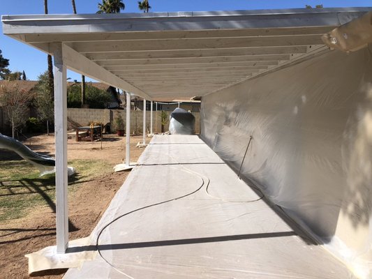 Patio Coverings - We specialize in Patio Coverings, Pergolas and small Additions.

We also handle existing frame issues: 
Frame repair 
Damaged frames 
Corrective measures
Rafter Repair