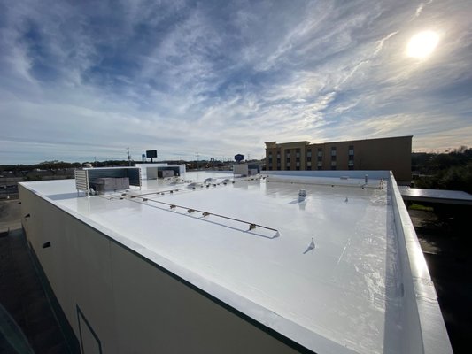 Commercial Roofing - The most trusted and prominent commercial roofing provider in the state of Texas.
Our mission is to provide innovative commercial roofing solutions by creating value through excellent team members and customer service.
We have offices in DFW, Austin, San Antonio and Houston and serve all of the state of Texas. Commercial Roofing - The most trusted and prominent commercial roofing provider in the state of Texas.
Our mission is to provide innovative commercial roofing solutions by creating value through excellent team members and customer service.
We have offices in DFW, Austin, San Antonio and Houston and serve all of the state of Texas.