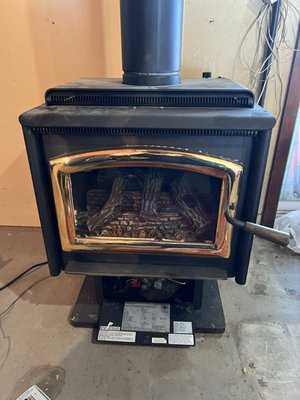 Fireplace - Did maintenance of the fireplace