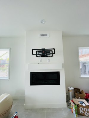 Tv mounting - Tv mounting over fireplace Tv mounting - Tv mounting over fireplace