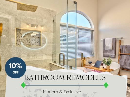 Bathroom Remodel 2025 - 📍6950 W Via Olivero Ave #4,
Las Vegas, NV 89117

✉️ service@sevenbuilderslv.com
📞  (702) 344-4847
🌐 www.sevenbuilderslv.com


At  Seven Builders￼, we specialize in luxury bathroom remodeling in Las Vegas, creating custom spaces that combine modern design, premium materials, and expert craftsmanship. This full bathroom remodeling project was designed to completely transform an outdated bathroom into a high-end luxury retreat with improved functionality, comfort, and timeless style.

For this renovation, our team completed a full demolition and reconstruction of the bathroom, upgrading every detail from the layout to the final finishes. The project included a custom walk-in shower, large-format porcelain tile installation, frameless shower glass, floating vanity installation, recessed lighting, modern plumbing fixtures, waterproof flooring, and custom finish work throughout the space.

One of the highlights of this luxury bathroom remodel was the custom spa-style shower. Our team installed floor-to-ceiling tile with precision craftsmanship, creating a clean and seamless modern design. The frameless glass enclosure helped open up the space while giving the bathroom a sleek and elegant appearance. We also installed upgraded shower fixtures and plumbing features designed for both luxury and long-term durability.

The floating vanity and custom lighting added a contemporary touch while maximizing storage and functionality. Every aspect of the remodel was carefully planned to create a bright, rel