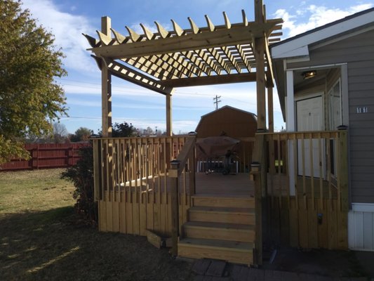 pergola deck - designed and installed a pergola add on pergola deck - designed and installed a pergola add on