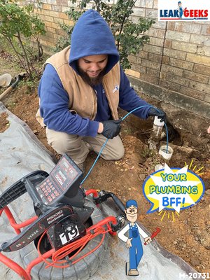 Service Technicians in Action - We don’t just hire “any” repair plumbers. We perform drug tests and background checks on all employees. All repair plumbers are licensed through the Texas State Board of Plumbing Examiners. Rest assured, if we wouldn’t allow someone in our home, we won’t allow them in yours. Our selection process is important, and most repair plumbers do not make it through. The ones that do are the best plumbers in Keller, TX. Service Technicians in Action - We don’t just hire “any” repair plumbers. We perform drug tests and background checks on all employees. All repair plumbers are licensed through the Texas State Board of Plumbing Examiners. Rest assured, if we wouldn’t allow someone in our home, we won’t allow them in yours. Our selection process is important, and most repair plumbers do not make it through. The ones that do are the best plumbers in Keller, TX.