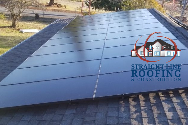 Solar Electric Installation - This remodel included new roof, new siding and new solar.   Products used were Owens Corning shingles, James Hardie fiber cement lap siding and Certainteed solar panels.