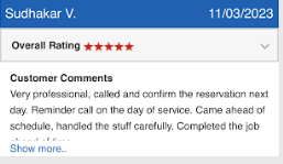 Testimonials - Check out some of our satisfied customers!!