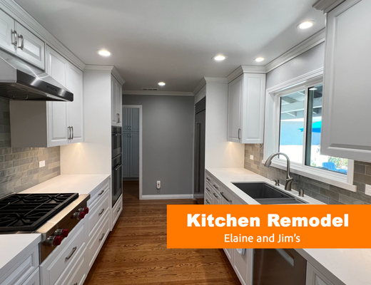 Patrick’s Kitchen Remodel - We completed a comprehensive kitchen remodel for Patrick in Sacramento. Custom-made cabinets were installed to maximize storage and style, accompanied by high-quality appliances. Hardwood flooring was laid to add warmth and elegance to the space. A tile backsplash and custom quartz countertops were added for a modern touch. Recessed LED lighting was installed to brighten the kitchen. We replaced the microwave ventilation with a range hood for better ventilation capability and a better look. The kitchen layout was modified by converting two windows into one, involving framework changes. The entire kitchen was rewired to accommodate the new layout and appliances, meeting all modern code requirements. Patrick’s Kitchen Remodel - We completed a comprehensive kitchen remodel for Patrick in Sacramento. Custom-made cabinets were installed to maximize storage and style, accompanied by high-quality appliances. Hardwood flooring was laid to add warmth and elegance to the space. A tile backsplash and custom quartz countertops were added for a modern touch. Recessed LED lighting was installed to brighten the kitchen. We replaced the microwave ventilation with a range hood for better ventilation capability and a better look. The kitchen layout was modified by converting two windows into one, involving framework changes. The entire kitchen was rewired to accommodate the new layout and appliances, meeting all modern code requirements.