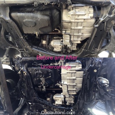 Undercarriage Cleaning - Cool Auto has a ramp that allows us to clean the entire undercarriage of your vehicle. It is important to have your undercarriage cleaned to help prevent rust, promote cleanliness during vital inspections, remove road grime and debris, and extend vehicle life overall.