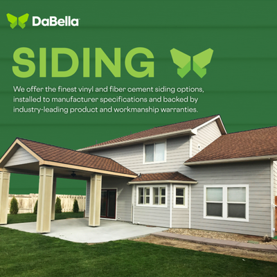Siding - We offer the finest vinyl and fiber cement siding options, install them flawlessly, and back them with industry-best product and workmanship warranties.