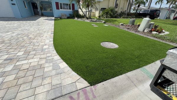 Lawn Installation Successfully Completed - Green Transformation: High-Quality Artificial Turf Installation!


We just completed an amazing artificial turf installation project that completely transformed our client's outdoor space! 🌿✨

Our work included:

- **Meticulous Preparation:** We removed the old lawn and prepared the soil to ensure a perfect base.
- **High-Quality Materials:** We used premium artificial turf that is durable, low-maintenance, and has an impressively natural appearance.
- **Professional Installation:** Our experienced team ensured a precise and efficient installation, paying attention to every detail.
- **Flawless Finish:** We added custom edges and contours for a polished and elegant look.

The result? A lush, always-perfect green space, ideal for outdoor activities, without the need for watering, mowing, or chemicals.

Our client is thrilled with the new green area, which has become a favorite gathering spot for family and friends. Check out the before and after photos to see the transformation!

📍 [17722 LONG POINT DRIVE REDINGTON SHOES FL 33708]
📞 [7273152625]

We’re ready to transform your space too! Contact us for a free consultation and see how we can create the lawn of your dreams