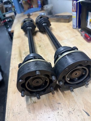 CV Axle Restoration - Did you know we can restore your hard to find CV Axles such as these early Porsche 928 axles?  We can!  Let us help you get your Daily Driver to peak Per4mance!