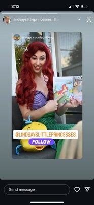Promoted on Orange County Vibes Instagram account! - Lindsay’s Little Princesses was featured on Orange County Vibes Instagram page!! Check us out on Instagram!
Check out our content! Follow our page! And call to schedule your party today! Promoted on Orange County Vibes Instagram account! - Lindsay’s Little Princesses was featured on Orange County Vibes Instagram page!! Check us out on Instagram!
Check out our content! Follow our page! And call to schedule your party today!