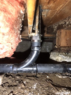 Replace Drain Pipes - Replaced Cast Iron pipes under the house to ABS. Replace Drain Pipes - Replaced Cast Iron pipes under the house to ABS.