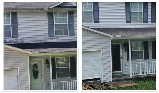 Before and After - Check out these before and after shots of both Residential and Commercial pressure washing jobs! Give us a call today! Before and After - Check out these before and after shots of both Residential and Commercial pressure washing jobs! Give us a call today!