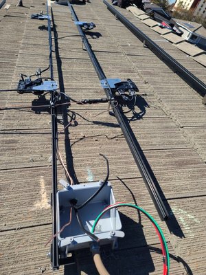Solar panel installation. Orange County. Flat Tile Roof. LG solar panels. Best solar company. Quality solar installation. - LG solar panel installation on a two story home. Solar installed in LA on a flat tile roof.