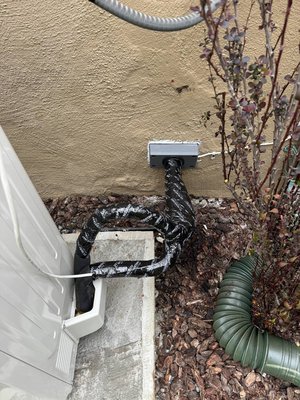 Heat Pump & Duct Installation - It was installed heat pump which brand  BlueRidge 17 SEER. It works perfectly, very quiet and really efficient such like Carrier. Also also ducts was changed with a new which brings to home fresh air.