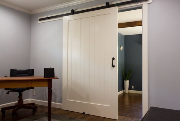 Barn Doors - We are the largest and most established door replacement company serving the San Francisco-San Jose Bay Area. Our experienced door professionals have installed more than 250,000 interior doors and closet doors since 1997. Delivery and installation is included with every door purchase, providing our customers with a painless and hassle-free experience. We utilize advanced digital measuring technology that allows our milling machine to cut doors to precise measurements matching each door opening. Our computerized door cutting process keeps your existing doors in place until the moment they are replaced (unlike manual door replacement methods). As an established business with over 25 years of experience, you can be sure we will be available to address your current and future door replacement needs.