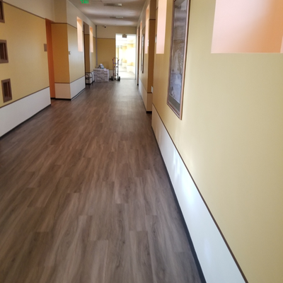 Tanforan Business Center - We installed waterproof floors in three buildings. We did their lobbies and main hallways. Tanforan Business Center - We installed waterproof floors in three buildings. We did their lobbies and main hallways.