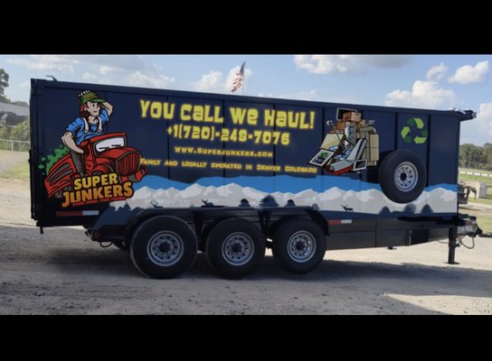 Our Trailer wrap! - It took long, it wasn’t easy, and for some of it I even had to say goodbye to the trailer for a few days but it’s back and big time. COLORADO We are READY to clear out all the junk in your homes any day any time Our Trailer wrap! - It took long, it wasn’t easy, and for some of it I even had to say goodbye to the trailer for a few days but it’s back and big time. COLORADO We are READY to clear out all the junk in your homes any day any time