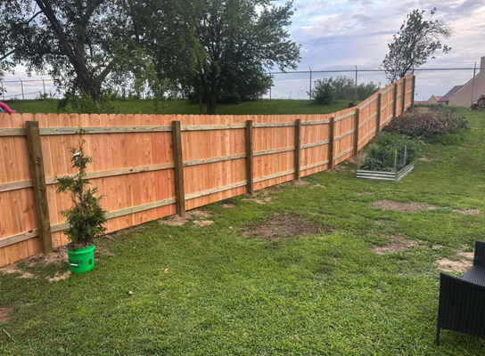 Beautiful Cedar Wood Fence! 🌲 - Check out some of our recent cedar wood fence installations that have added both privacy and natural beauty to residential properties. Cedar is not only stunning but also naturally resistant to pests and weather, making it the perfect material for long-lasting fencing.
✔️ Stylish & Timeless Design
✔️ Durable & Low-Maintenance
✔️ Eco-Friendly & Sustainable
✔️ Customizable to Fit Your Space
At Best Fence Nebraska, we take pride in delivering high-quality cedar wood fences that elevate your outdoor space. Whether you're looking for privacy, security, or just a stunning backyard feature, we’ve got you covered! Beautiful Cedar Wood Fence! 🌲 - Check out some of our recent cedar wood fence installations that have added both privacy and natural beauty to residential properties. Cedar is not only stunning but also naturally resistant to pests and weather, making it the perfect material for long-lasting fencing.
✔️ Stylish & Timeless Design
✔️ Durable & Low-Maintenance
✔️ Eco-Friendly & Sustainable
✔️ Customizable to Fit Your Space
At Best Fence Nebraska, we take pride in delivering high-quality cedar wood fences that elevate your outdoor space. Whether you're looking for privacy, security, or just a stunning backyard feature, we’ve got you covered!